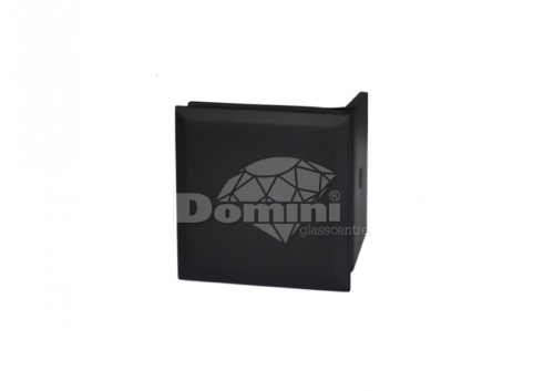 Коннектор DG-1 стена-стекло 90 | FGD-143 BR/Black | Черный
